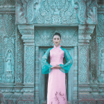 A fresh look for royal áo dài