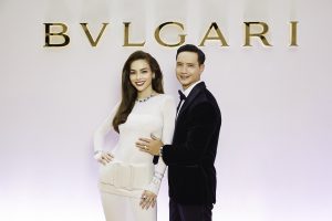 Hồ Ngọc Hà kiều diễm trong trang sức BVLGARI tại sự kiện ra mắt ở Bangkok