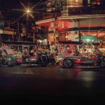 Lân la quán xá ở Bangkok