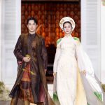 Bạch Dinh và bữa tiệc thời trang áo dài Việt