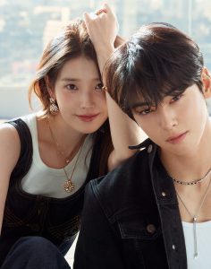 IU và Cha Eun Woo tỏa sáng với Bee de Chaumet