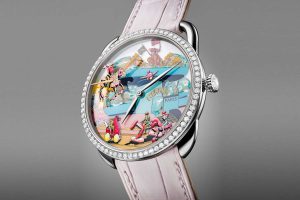 Arceau Hermès Locomotion – Tuyệt tác đồng hồ kết hợp với hội họa