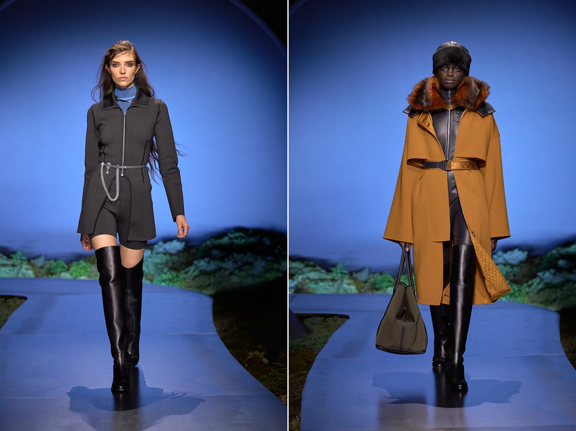 Người mẫu trình diễn trang phục theo phong cách cổ điển trong bộ sưu tập Xuân - Hè 2026 của Marc Jacobs